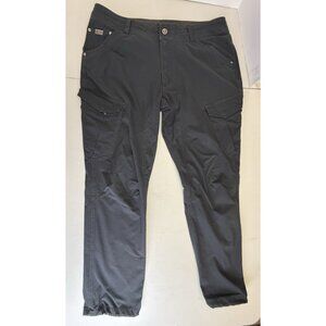 Kuhl Men's Silencr Rogue Kargo Tapered Pants 36x30 Black 5163 Hiking Camping